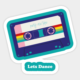 Mixtape with text Sticker